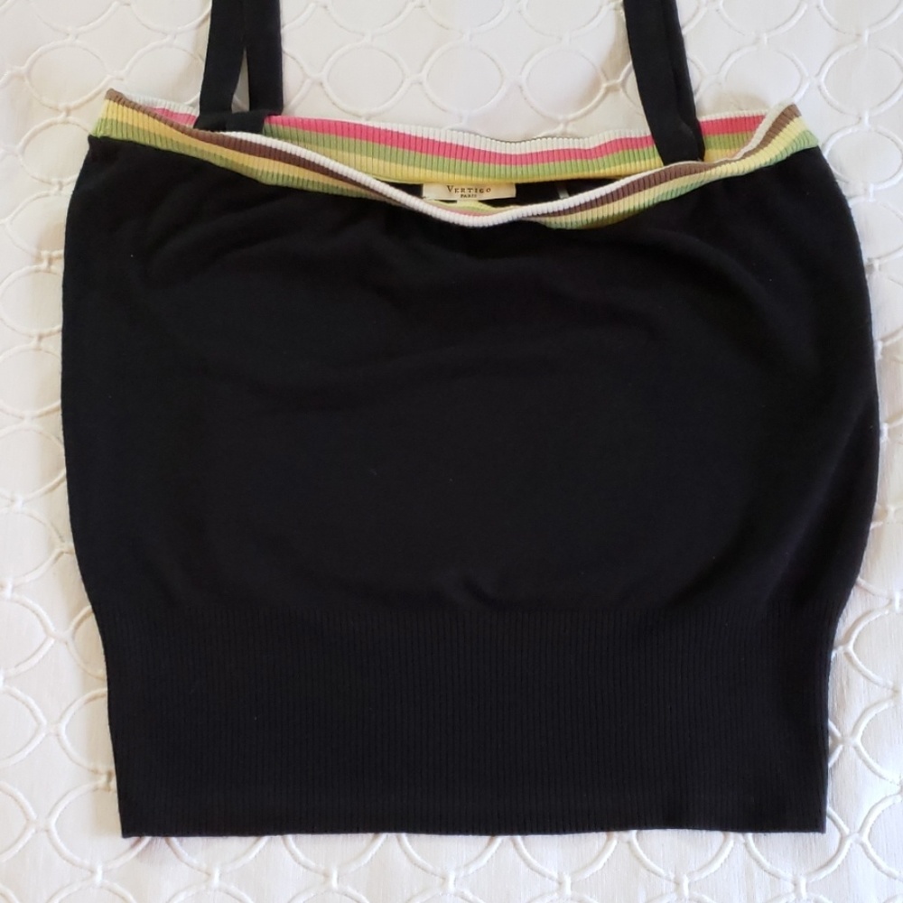 Luxurious sexy knit tank by Vertigo s XL.